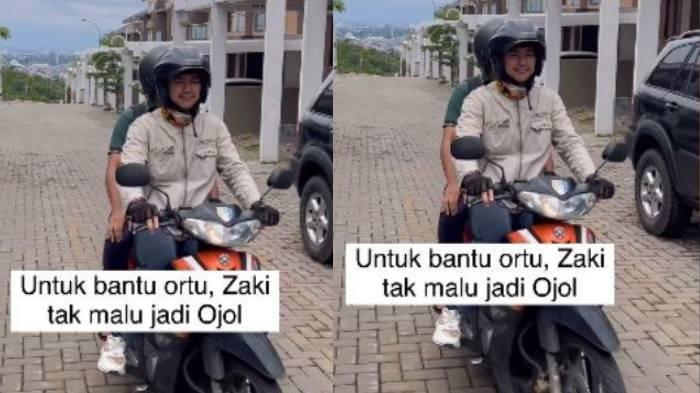 MAHASISWA NYAMBI JUALAN - Kisah seorang mahasiswa Institut Teknologi Bandung (ITB) bernama Zaki yang bekerja sambilan sebagai driver ojek online (ojol) dan jualan basreng, viral di media sosial.
