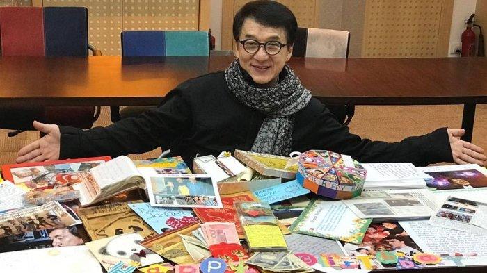 Aktor dan seniman bela diri terkenal asal Hong Kong, Jackie Chan.