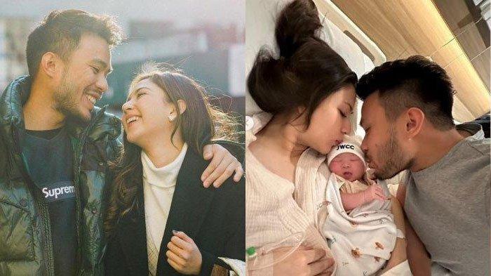 Yakup Hasibuan, suami artis Jessica Mila memamerkan wajah anak pertamanya yang baru saja lahir pada Rabu (20/3/2024).