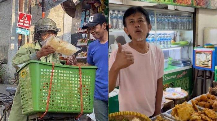 Sempat menjual kerupuk keliling di pinggir jalan, kini Epy Kusnandar buka warung di apartemen.