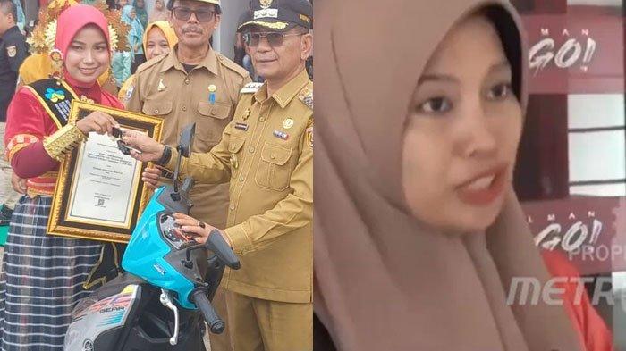 Bidan teladan Rusmiati diprank Pemkab, motor hadiah ternyata diambil lagi usai foto bersama