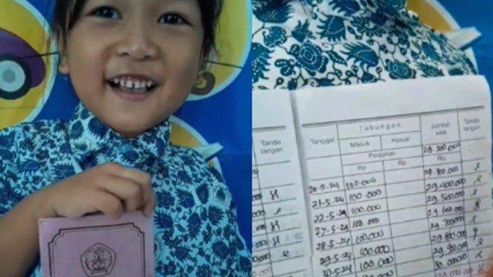 Media sosial dihebohkan dengan aksi bocah PAUD nabung sejak dini. Menariknya, hasil tabungannya bernilai fantastis.