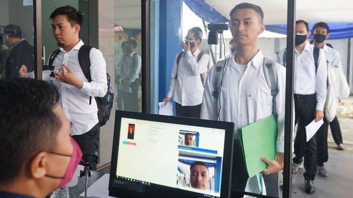 Ilustrasi pelaksanaan tes SKD CPNS 2021. Satu di antara syarat dalam pendaftaran CPNS dan PPPK 2023 adalah mengunggah foto KTP. Aturannya, ukuran maksimal 200 Kb.