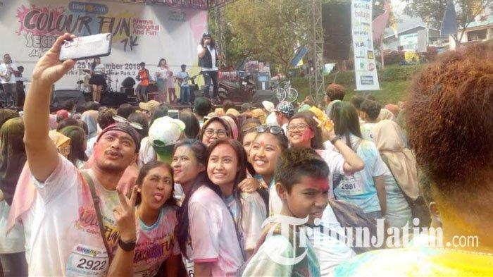 Color Fun Jatim Park 2 Bawa Peserta Rasakan Sensasi Lari di Perbukitan ...