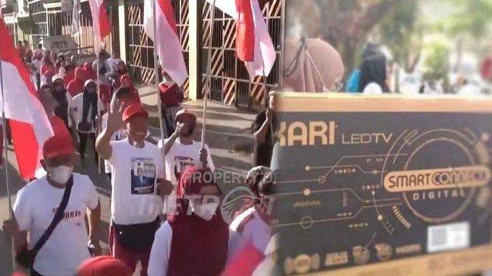 Dalih panitia tukar hadiah umrah yang dimenangkan bocah peserta jalan sehat sama televisi