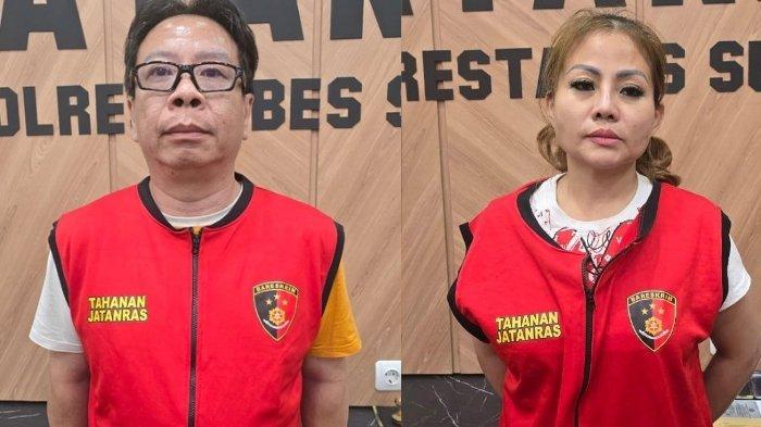 SENASIB DENGAN ISTRI - Handy Soenaryo ditahan seperti istrinya Jan Hwa Diana di Polrestabes Surabaya. Owner UD Sentoso Seal ini terjerat dugaan kasus pengerusakan mobil.