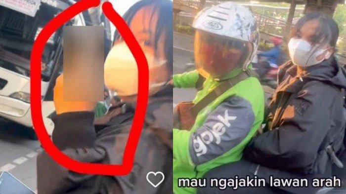 GAJI OJOL DIHINA - Seorang driver ojek online dihina oleh penumpangnya di kawasan Kelapa Gading, Jakarta Utara, pada Rabu (16/4/2025). Penyebabnya karena ia menolak melawan arah.