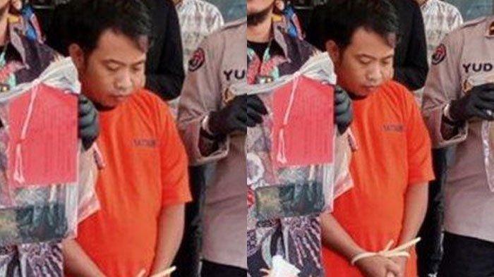 Seorang wanita berinisial ER (22) asal Blitar menjadi korban rudapaksa. Pelaku ialah duda beranak tiga.