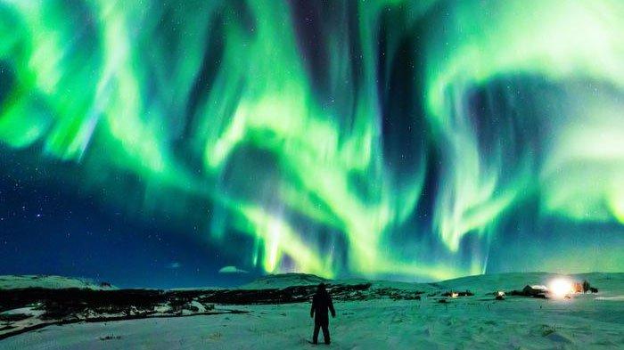 Ilustrasi aurora.