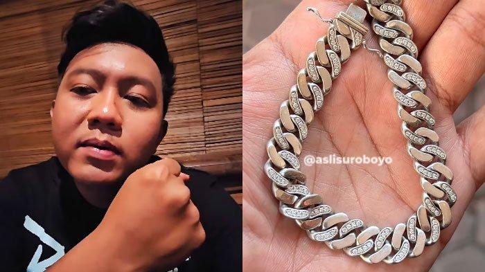 Gelang Denny Caknan yang hilang telah ketemu.