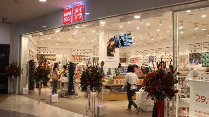 Gerai retail fast fashion asal China, Miniso.