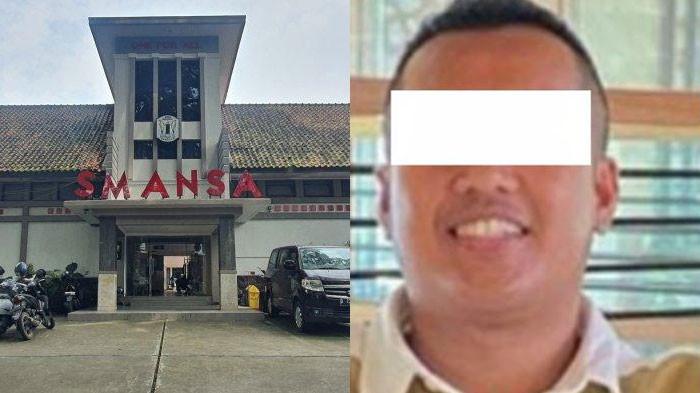 GURU SMA MENGHILANG - Suasana SMAN 1 Bandung di Jalan Ir H Juanda, Kota Bandung, Senin (28/4/2025). Seorang guru SMAN 1 Bandung, Ardie Richardiansyah, menghilang, diduga karena berurusan dengan delapan guru.