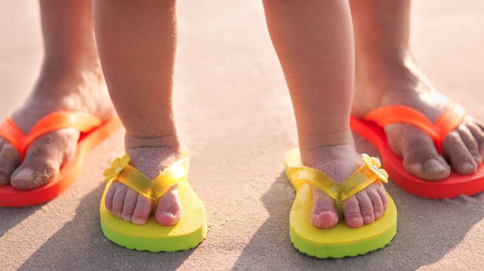 Ilustrasi sandal