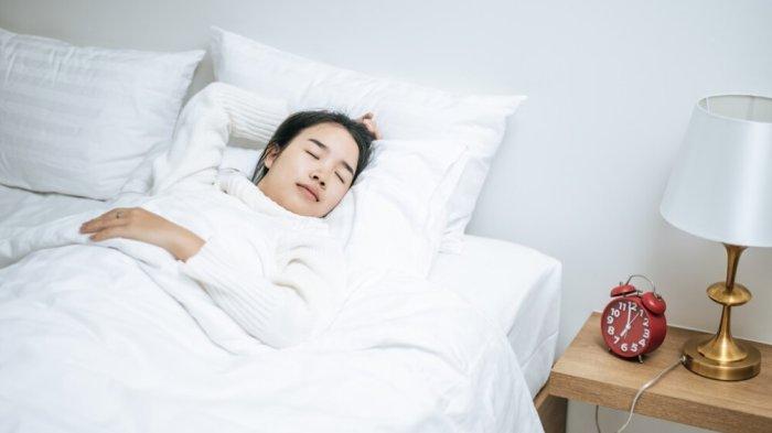 Ilustrasi tidur.