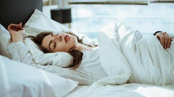 Ilustrasi tidur.