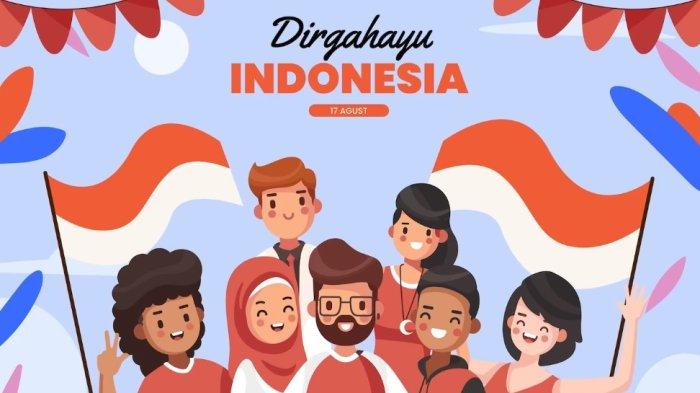 Ilustrasi HUT ke-78 RI yang akan dirayakan pada 17 Agustus 2023 mendatang.
