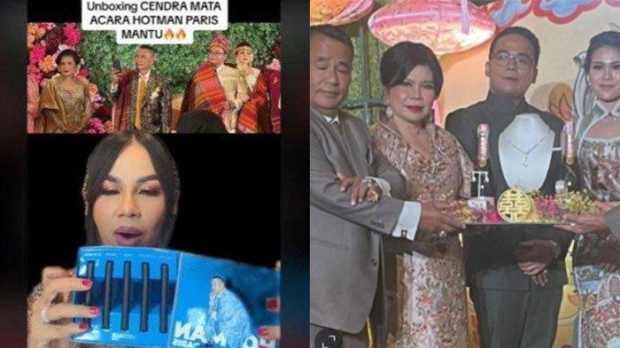 Isi souvenir pernikahan Fritz Hutapea anak Hotman Paris sampai bikin Melaney Ricardo heran (TikTok - Instagram/hotmanparisofficial)