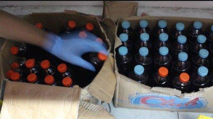 kardus botol yang diduga miras yang ditemukan di Stadion Kanjuruhan ternyata obat hewan ternak