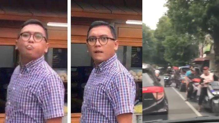 Kelakuan Arie Febriant selain ludahi wanita diungkap penjual gorengan