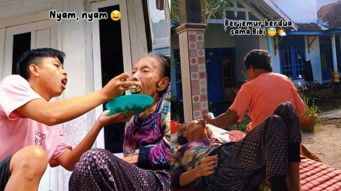 Kisah pemuda Banyuwangi, Jawa Timur, rawat ibu pikun dan tante disabilitas seorang diri