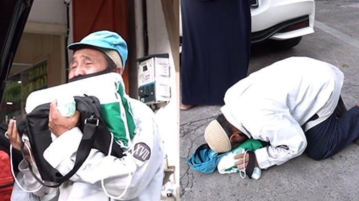 Kisah tukang parkir dapat umrah gratis, nangis terharu dan sujud syukur