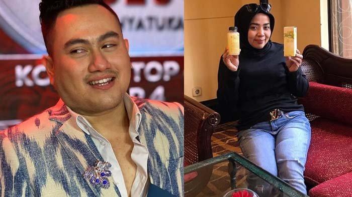 Kolase foto Nassar dan mantan istrinya Muzdalifah.