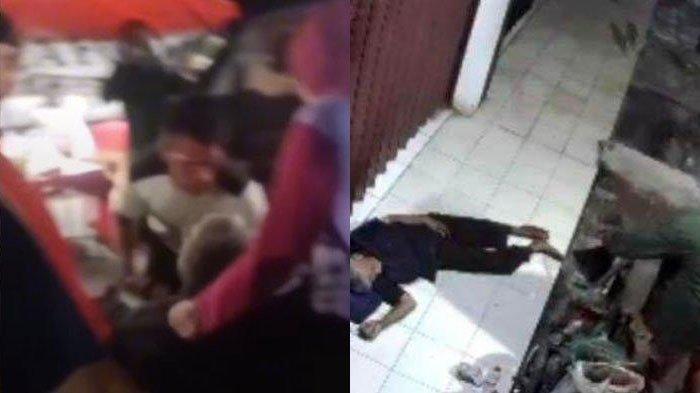 Kondisi terkini sang kakek tunawisma yang kursi rodanya dicuri pria naik motor, jalan merangkak di toko