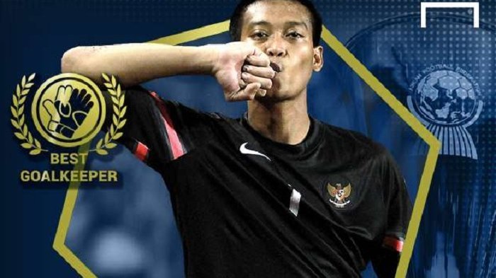 Kurnia Meiga, mantan kiper Timnas Indonesia.