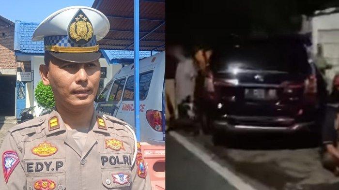 Kanit Laka Satlantas Polres Jember, Iptu Edy Purwanto saat dikonfirmasi. Kondisi saat kecelakaan yang melibatkan Ketua Bawaslu Jember, Jumat, (10/5/2024).