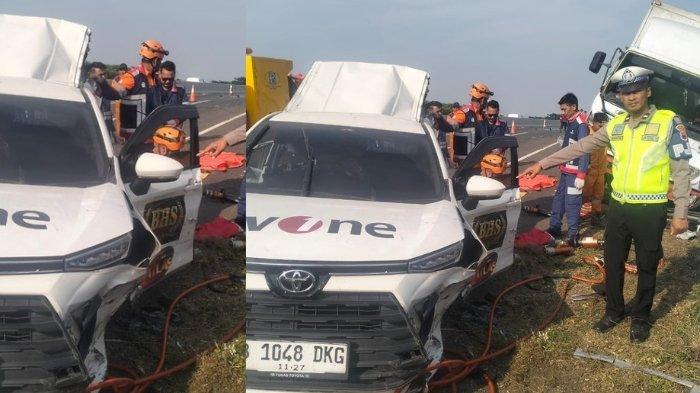 Berita Duka datang dari dunia jurnalis, 3 wartawan TV One meninggal dunia dalam insiden kecelakaan di Tol Jakarta-Pemalang KM 315900 pada Kamis (31/10/2024)