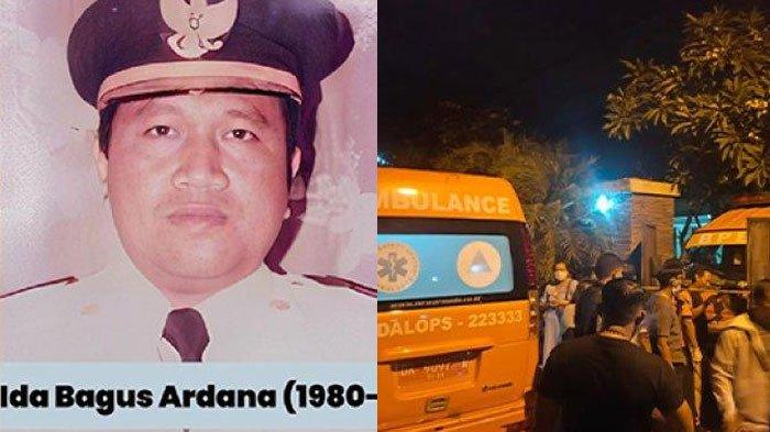 Ida Bagus Ardana, mantan Bupati Jembrana ditemukan tewas membusuk di dalam rumahnya, Denpasar, Bali.