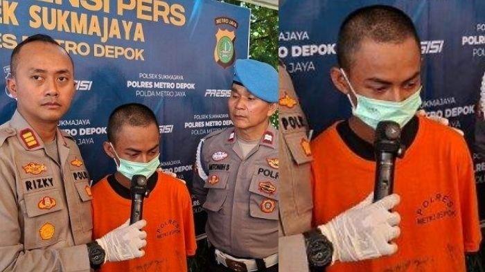 BOOKING HOTEL - Seorang marbot di masjid Cilodong, Kota Depok, gelap mata. Dia mencuri uang kas masjid untuk foya-foya dan booking hotel. Kini, dia ditangkap polisi dan digiring ke Mapolsek Sukmajaya, Kota Depok, Jumat (20/6/2025).