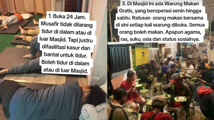 Masjid di Surabaya viral karena menyediakan fasilitas lengkap gratis tanpa memandang agama dan status sosial