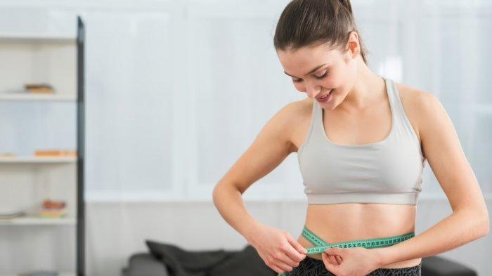 Ilustrasi menu diet menurunkan berat badan.