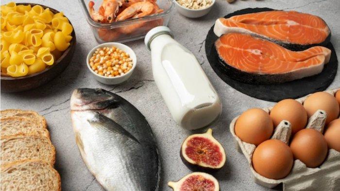 Ilustrasi karbohidrat dan protein.