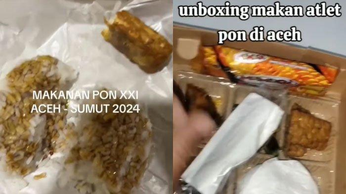 Menu nasi kotak atlet PON 2024 tuai hujatan, padahal harga Rp50 ribu.