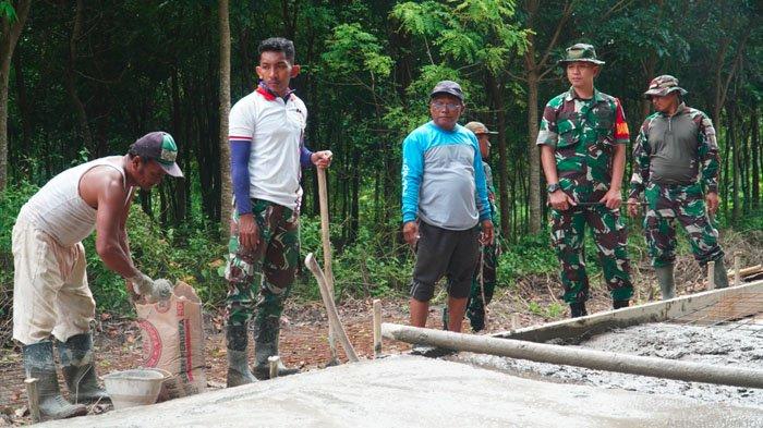 TMMD - TNI Manunggal Membangun Desa (TMMD) ke-124 yang dipusatkan di Dusun/Desa Sumbermiri, Kecamatan Lengkong sampai Dusun Suru, Desa Lengkong Lor, Kecamatan Ngluyu, Kabupaten Nganjuk. Program ini resmi dimulai pada Selasa (6/5/2025) dan selesai pada Rabu (4/6/2025). 
