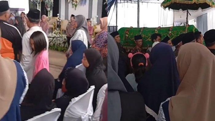 Seorang pengantin wanita meninggal dunia usai ijab kabul. Kematian pengantin wanita berinisial RA membuat keluarga dan suami terpukul.