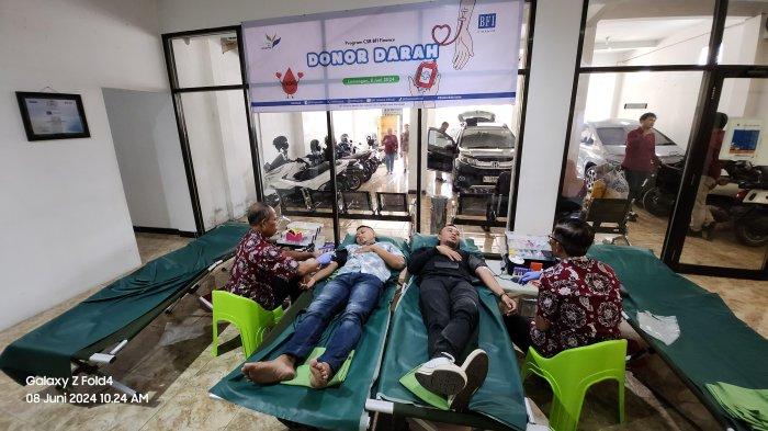 Sebagai bentuk kepedulian Perusahaan dalam aspek kesehatan, perusahaan pembiayaan BFI Finance menggelar kegiatan donor darah