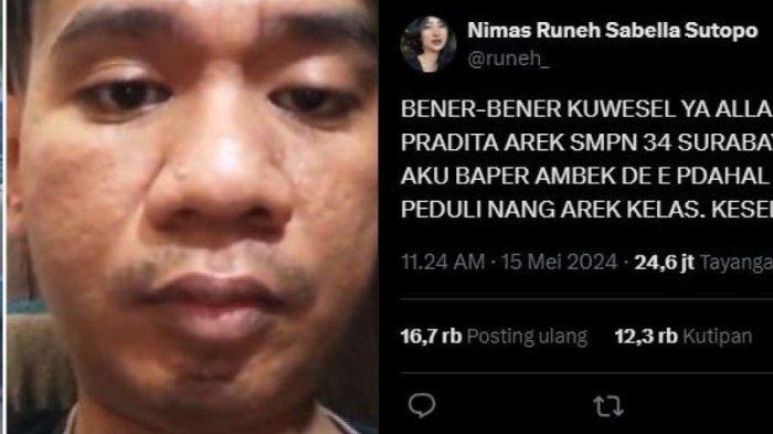 Kasus pria Surabaya teror teman SMP dengan foto tak senonoh atau jorok. Pelaku ditangkap oleh anggota Subdit V Cyber Crime Ditreskrimsus Polda Jatim di kediamannya pada Sabtu (18/5/2024) dini hari.