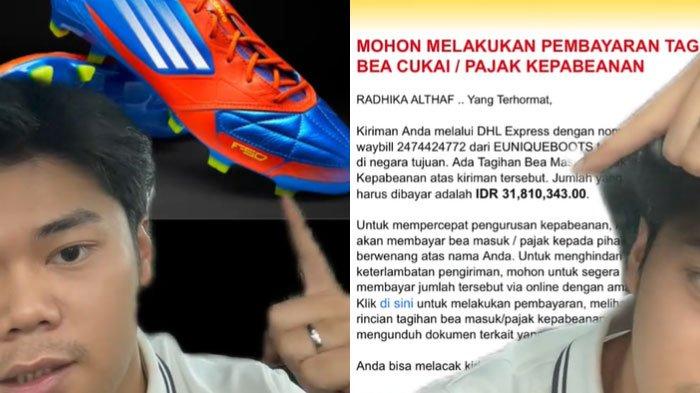 Pria Beli Sepatu Bola Rp10 Juta Malah Kena Bea Masuk Rp31 Juta, Bea