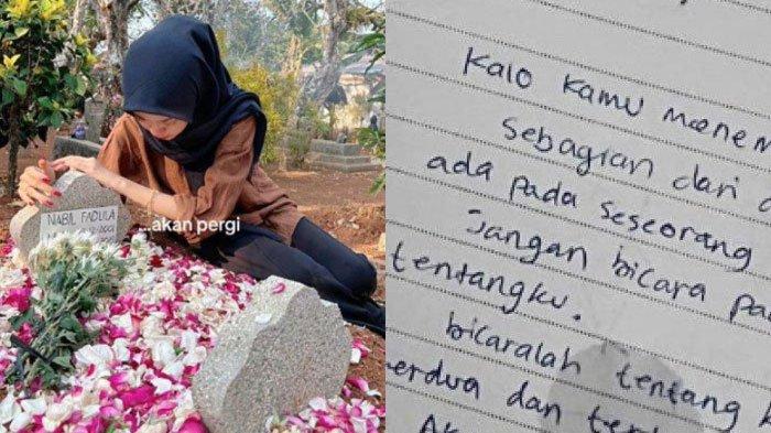 Kisah pria tulis surat untuk kekasih sebelum meninggal dunia viral di media sosial.