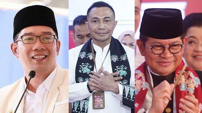 Hasil quick count Pilkada DKI Jakarta 2024, Ridwan Kamil-Suswono VS Dharma Pongrekun-Kun Wardana Abyoto VS  Pramono Anung-Rano Karno,
