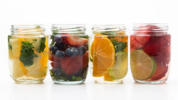 Ilustrasi resep air detoks