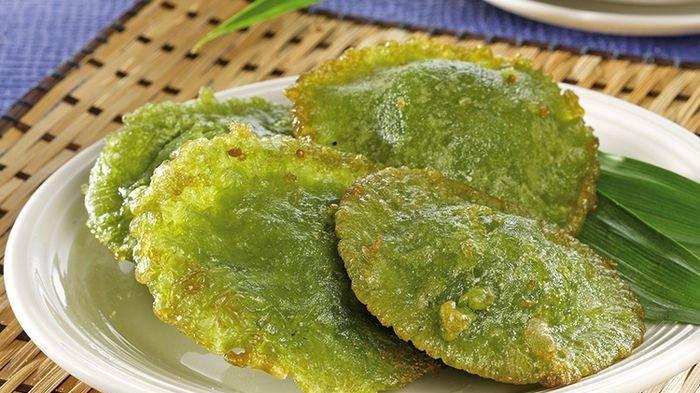 Kue Cucur Pandan.