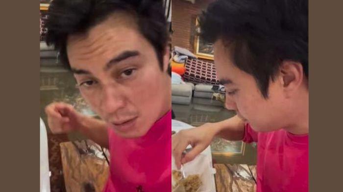 BAIM WONG KEBANJIRAN - Kediaman Baim Wong di kawasan Tanah Kusir, Jakarta Selatan, kebanjiran. Suami Paula Verhoeven pun membagikan momen sahur ketika rumahnya terendam air.