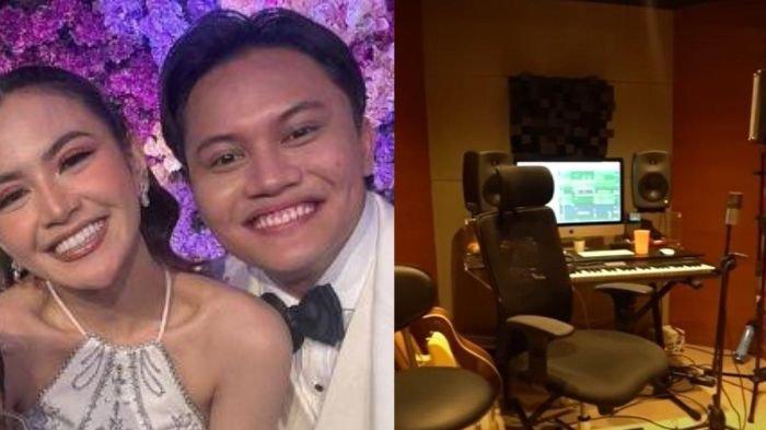 Rumah mewah yang bakal ditempati Rizky Febian dan Mahalini. Dilengkapi studio musik.