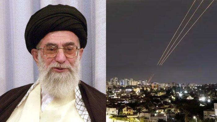 Potret Sistem pertahanan udara Israel di Ashkelon menangkal serangan Iran, pada Minggu (14/4/2024). Kini Iran melakukan serangan besar-besaran terhadap Israel pada Selasa (1/10/2024), sosok Pemimpin Tertinggi Iran Ayatollah Ali Khamenei perintahkan luncurkan 500 rudal balistik.