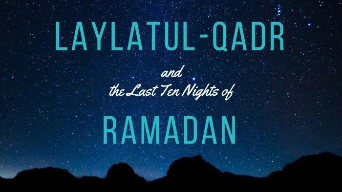 Ilustrasi malam Lailatul Qadar