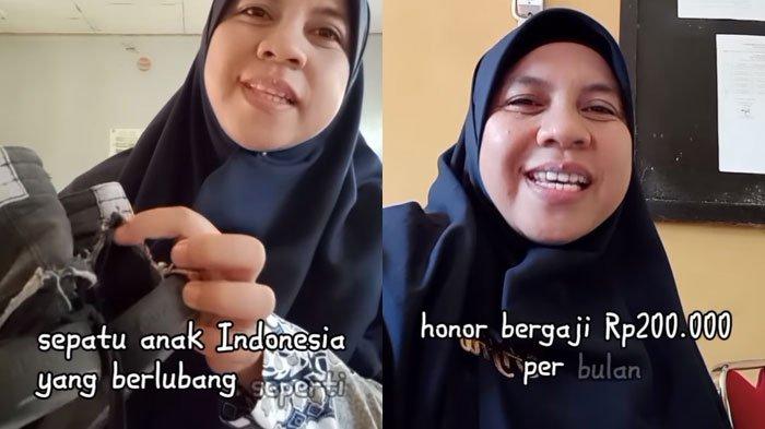 Sindir korupsi timah triliunan, guru sentil sepatu jebol siswa dan gaji guru honorer